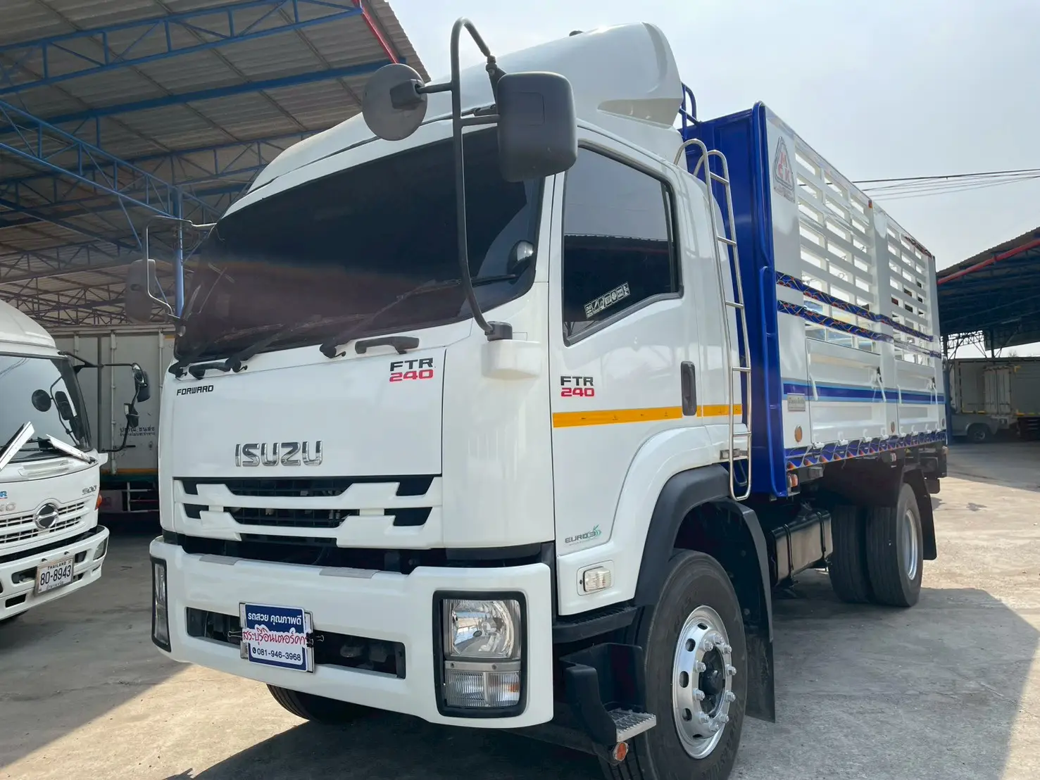 ISUZU FTR 6 ล้อดั้มเกษตร  240 แรง ปี 61