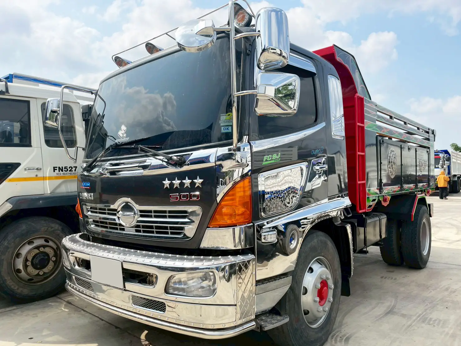 HINO FG8J 212 แรง ปี 58 เทาแลมโบ