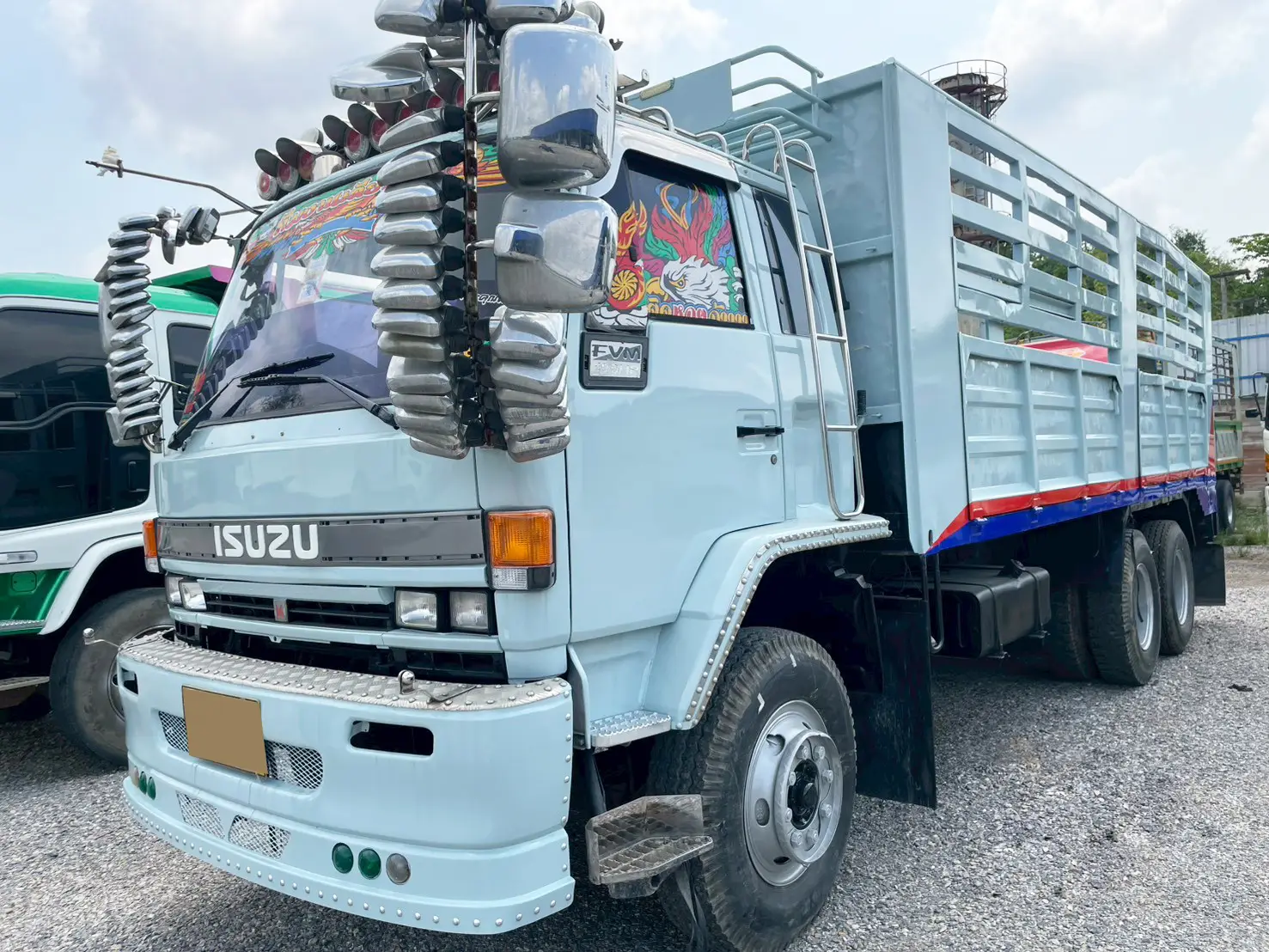ISUZU FVM  195 แรง ปี 37 10 ล้อ