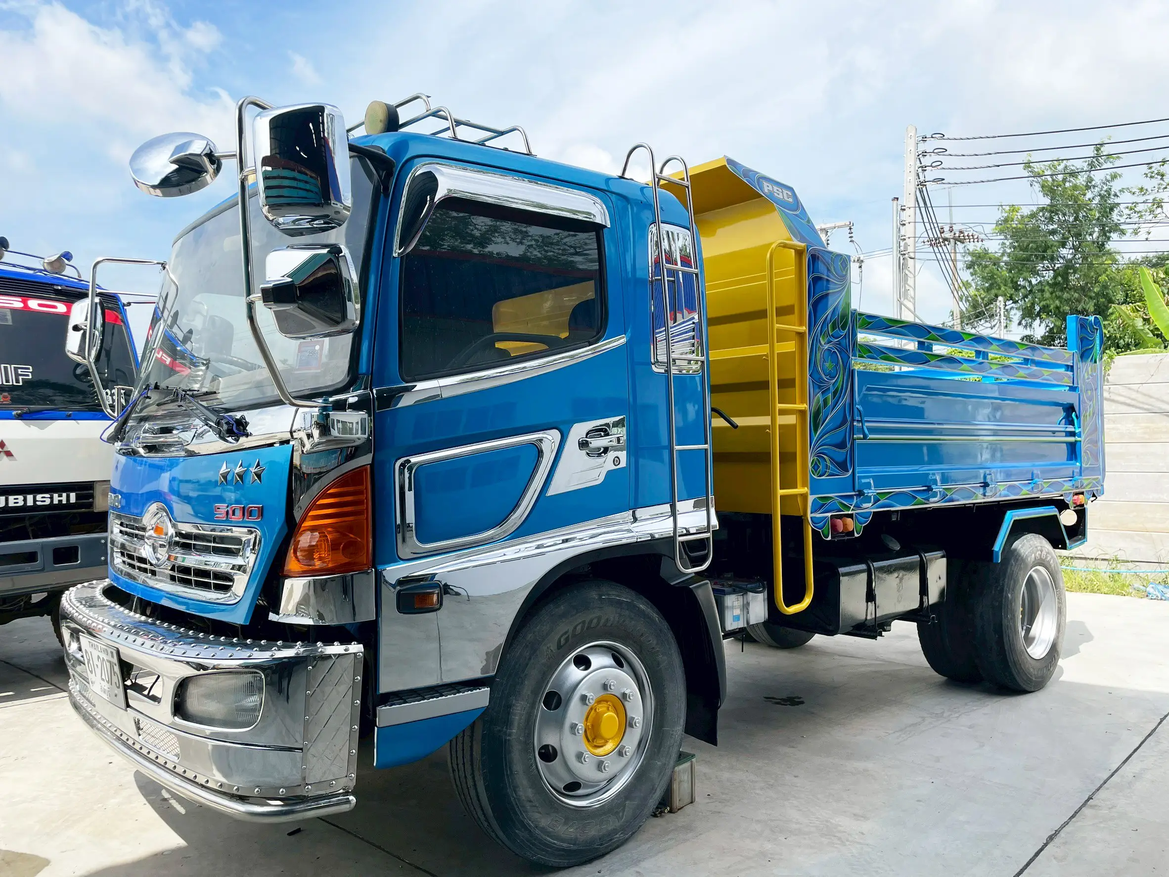 6 ล้อดั้ม HINO FG1J 240 แรง ปี 50
