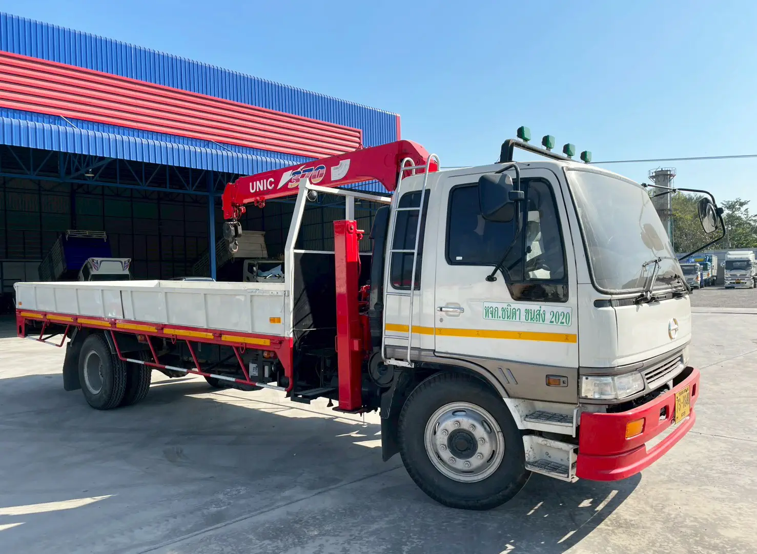 HINO FF1J 6 ล้อ 210 แรง ปี 42 เครน