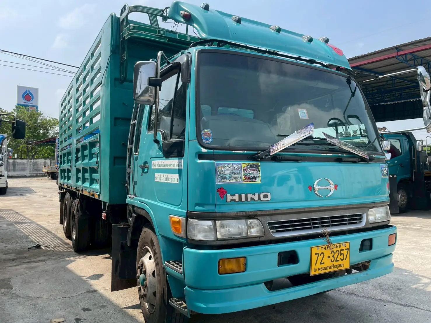 ISUZU FL3H  195 แรง ปี 42 10 ล้อคอกสูง