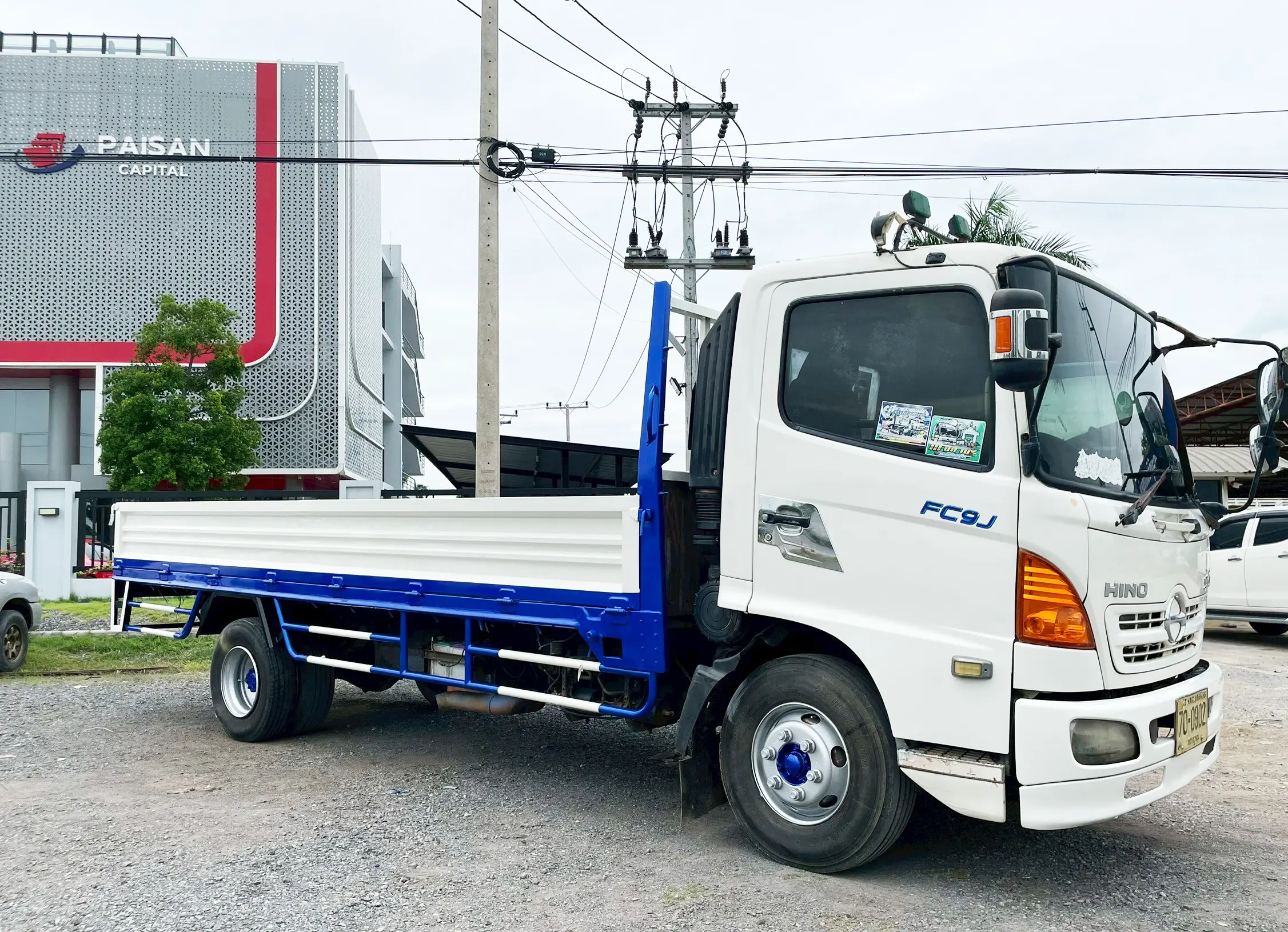 HINO FC9J 145 แรง ปี 55 6 ล้อ อเนกประสงค์