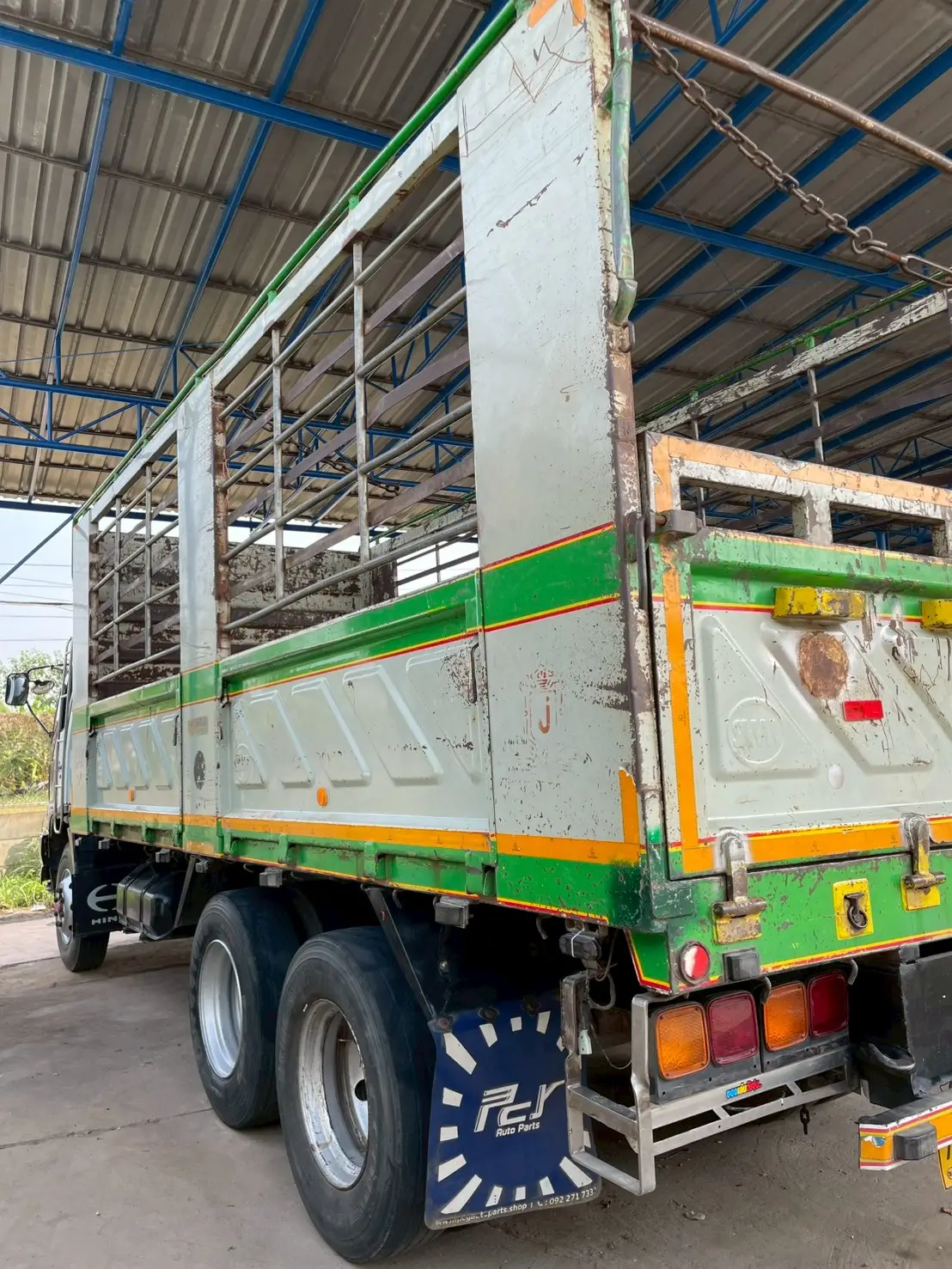 HINO FL3M 240 แรง ปี 39 10 ล้อ คอก