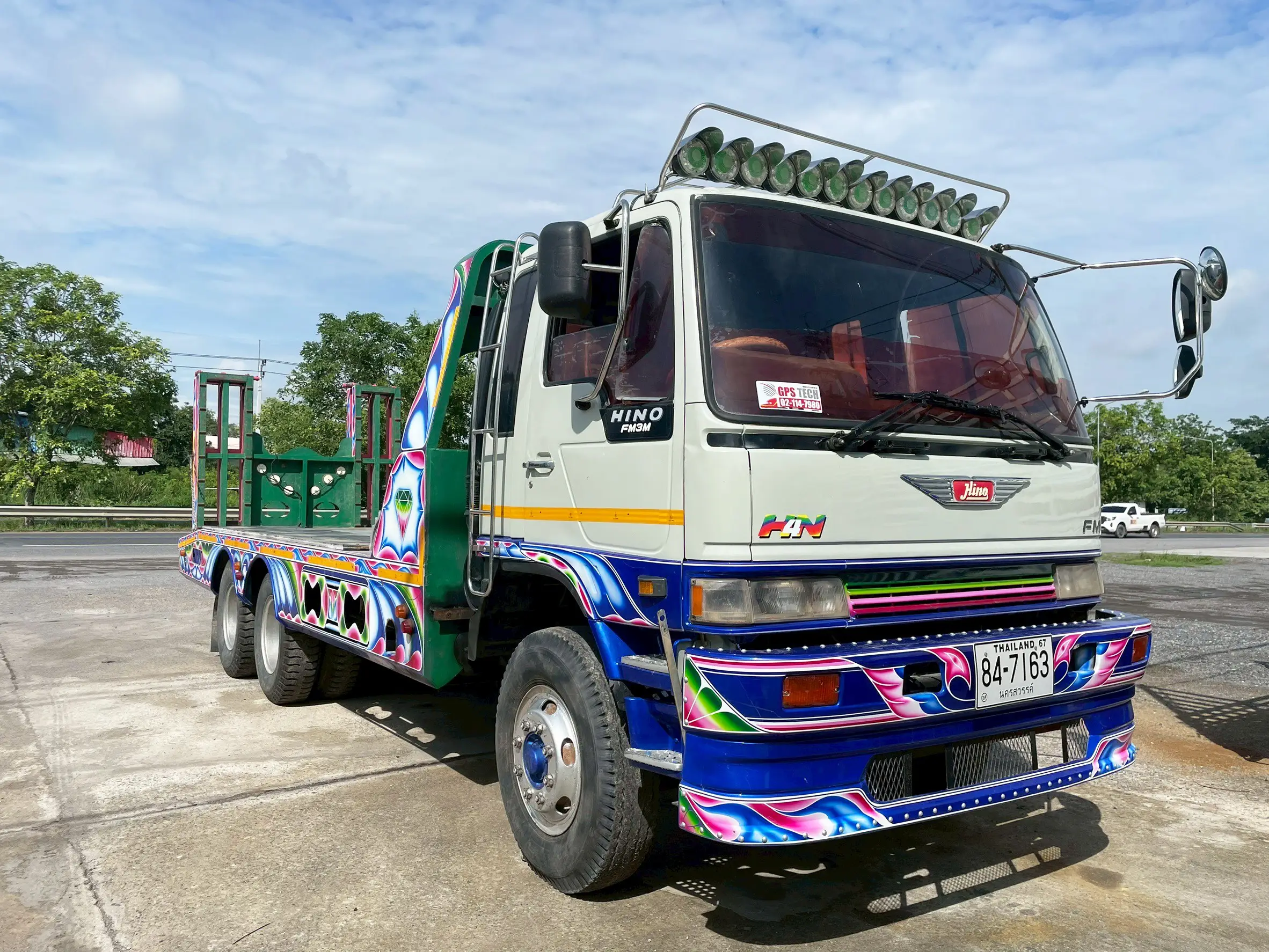 10 ล้อท้ายลาด HINO FM3M 240 แรง ปี 39