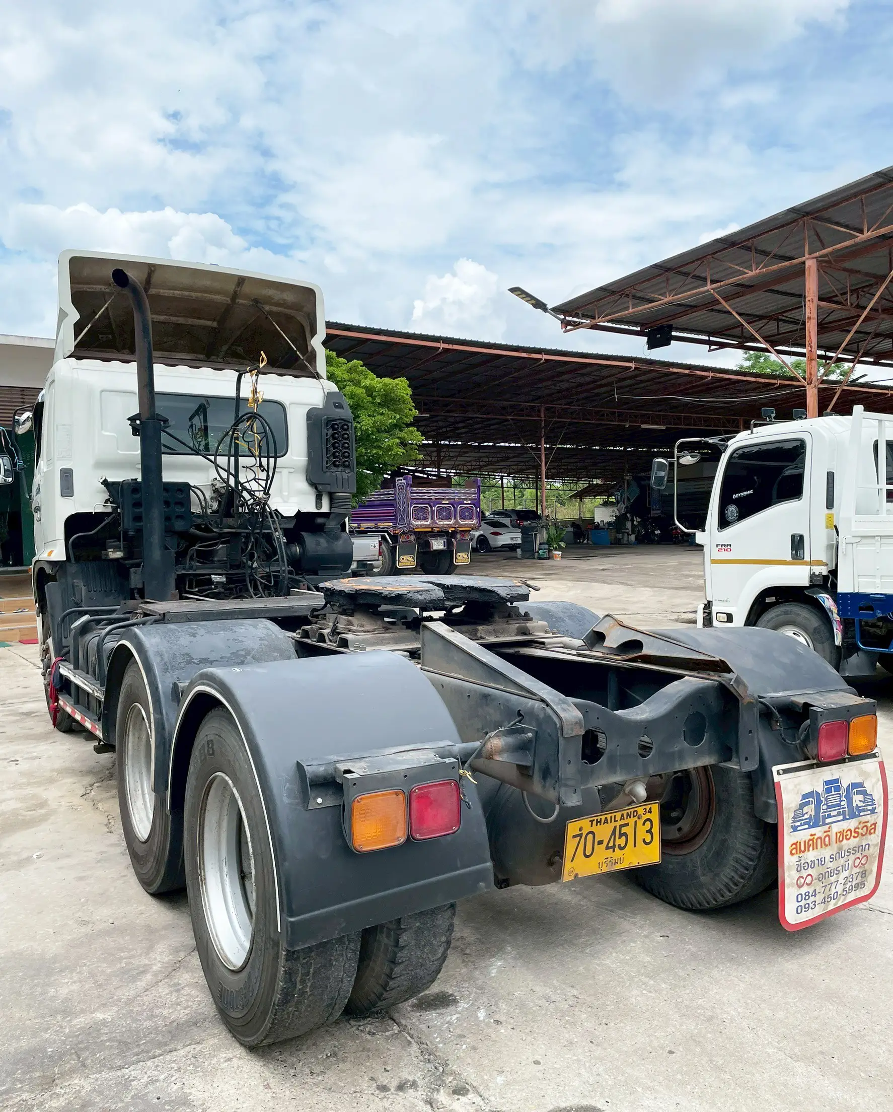 10 หัวลาก HINO FM2P 380 แรง ปี 54