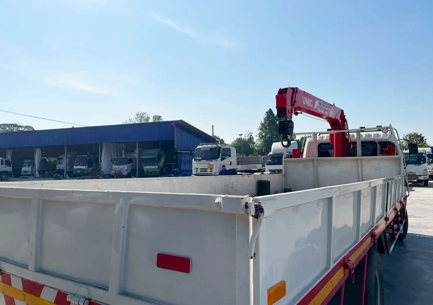 HINO FF1J 6 ล้อ 210 แรง ปี 42 เครน