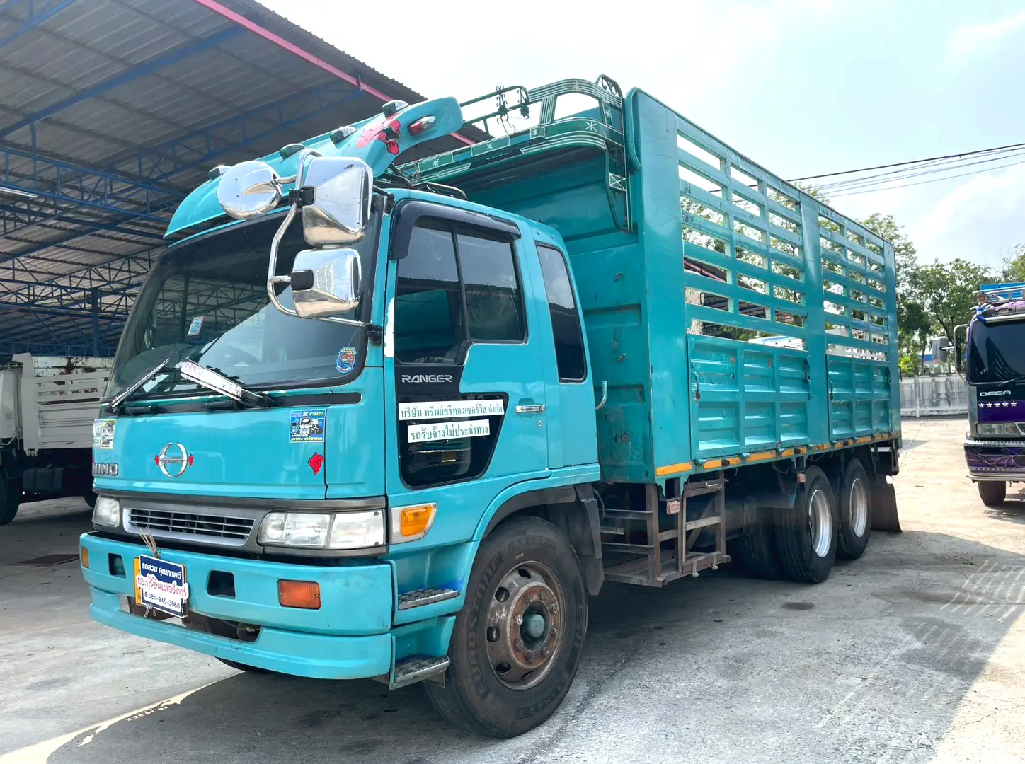 ISUZU FL3H  195 แรง ปี 42 10 ล้อคอกสูง