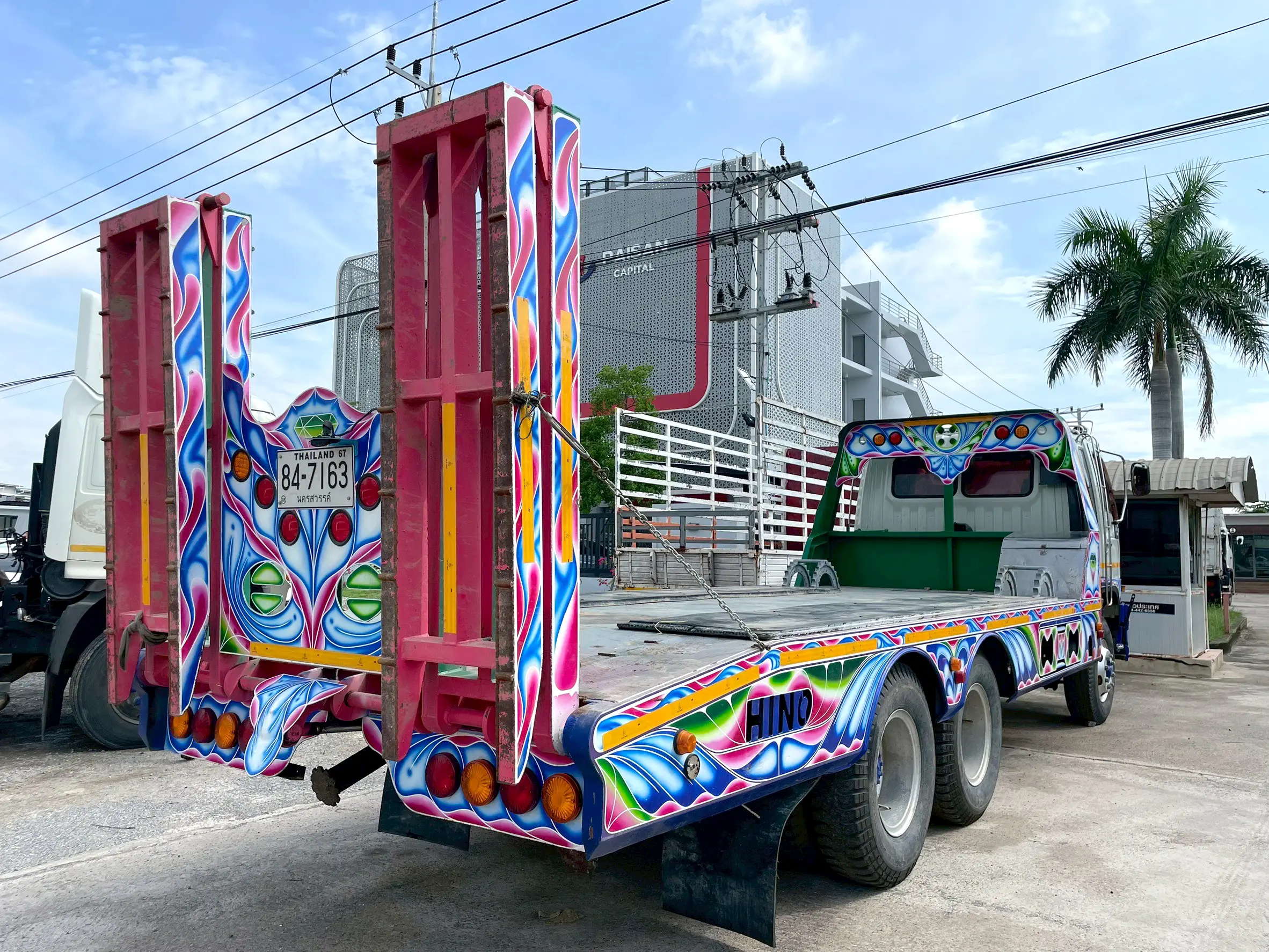 10 ล้อท้ายลาด HINO FM3M 240 แรง ปี 39