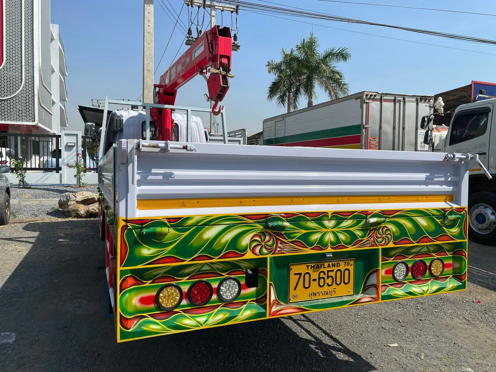 6 ล้อเครน HINO FC4J 6 ล้อ 140 แรง ปี 41