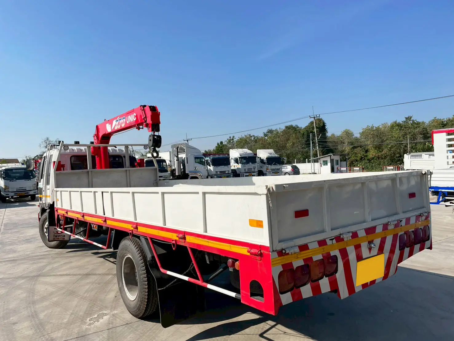 HINO FF1J 6 ล้อ 210 แรง ปี 42 เครน