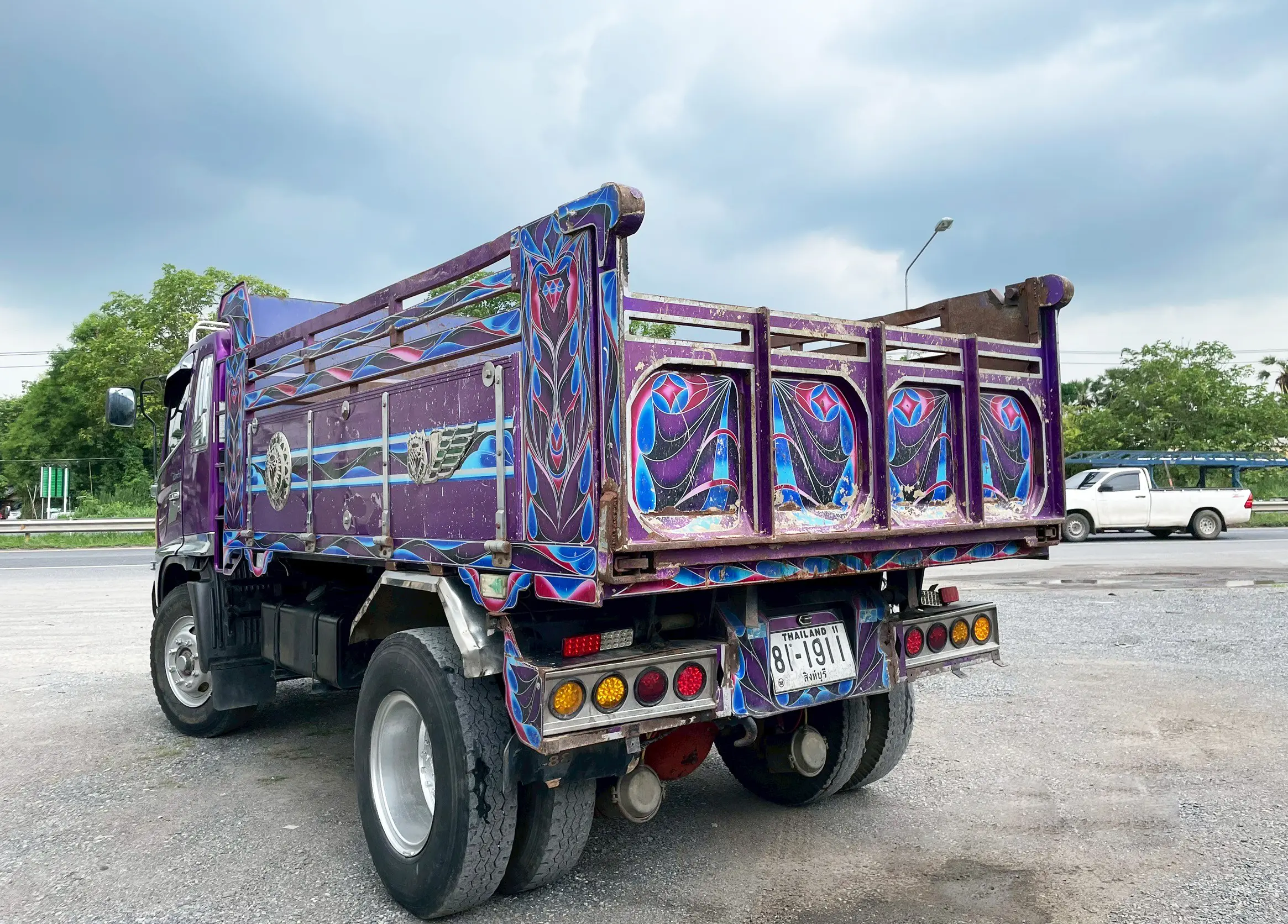 HINO FG8J 212 แรง ปี 58 ม่วง