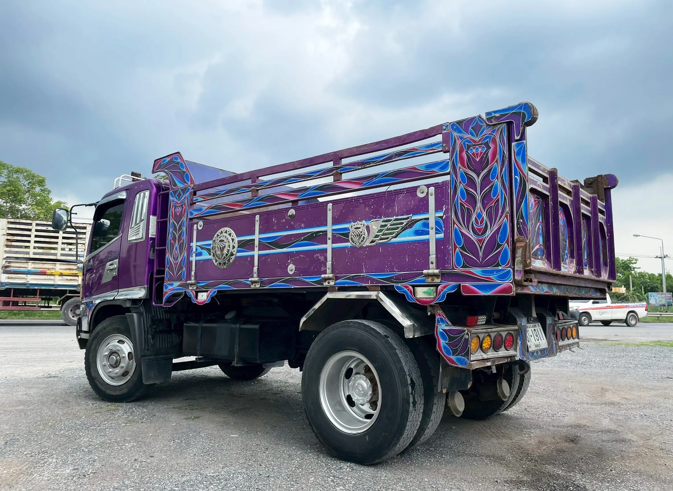 HINO FG8J 212 แรง ปี 58 ม่วง