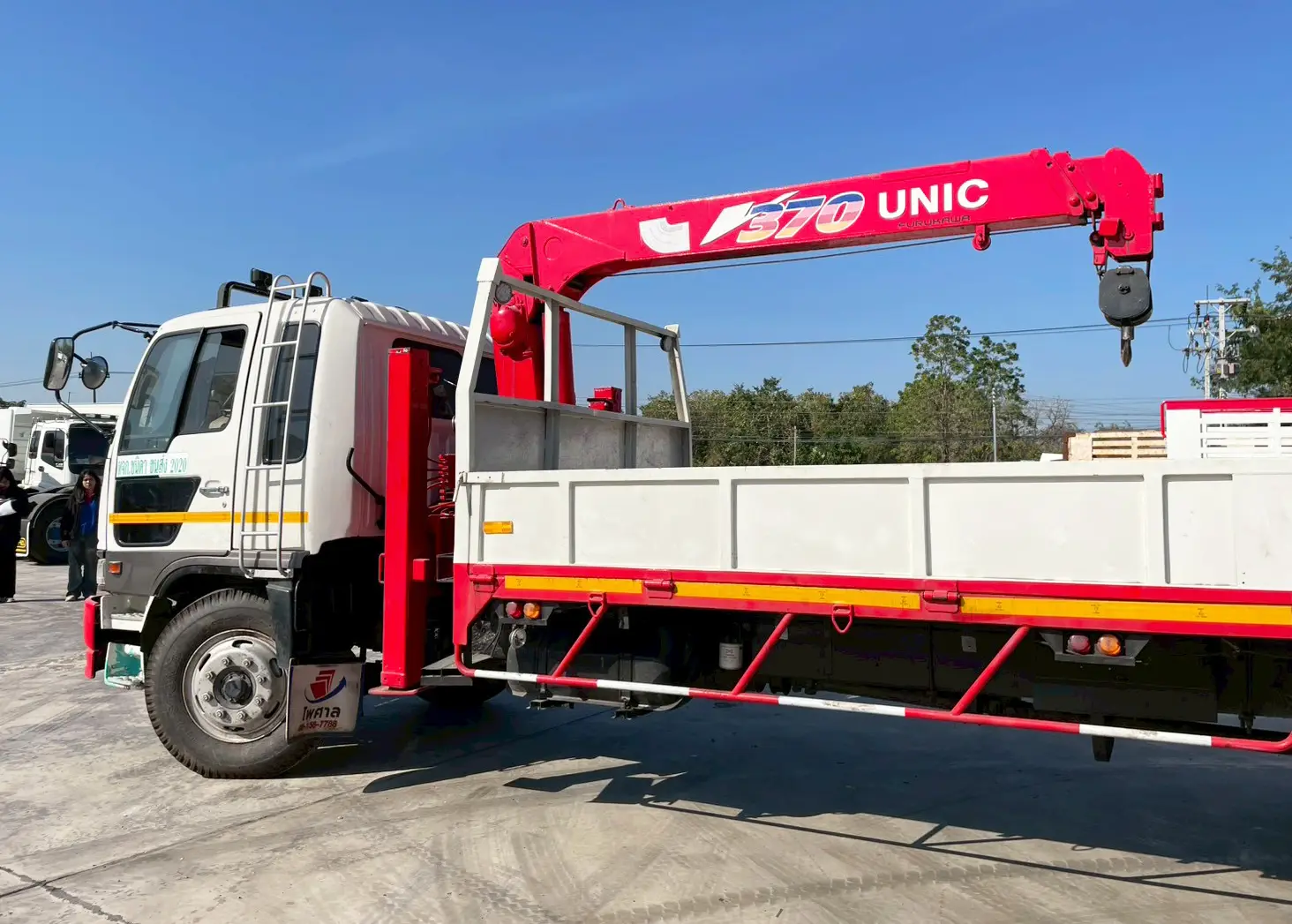 HINO FF1J 6 ล้อ 210 แรง ปี 42 เครน