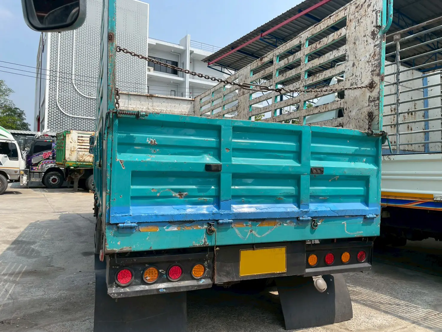 ISUZU FL3H  195 แรง ปี 42 10 ล้อคอกสูง