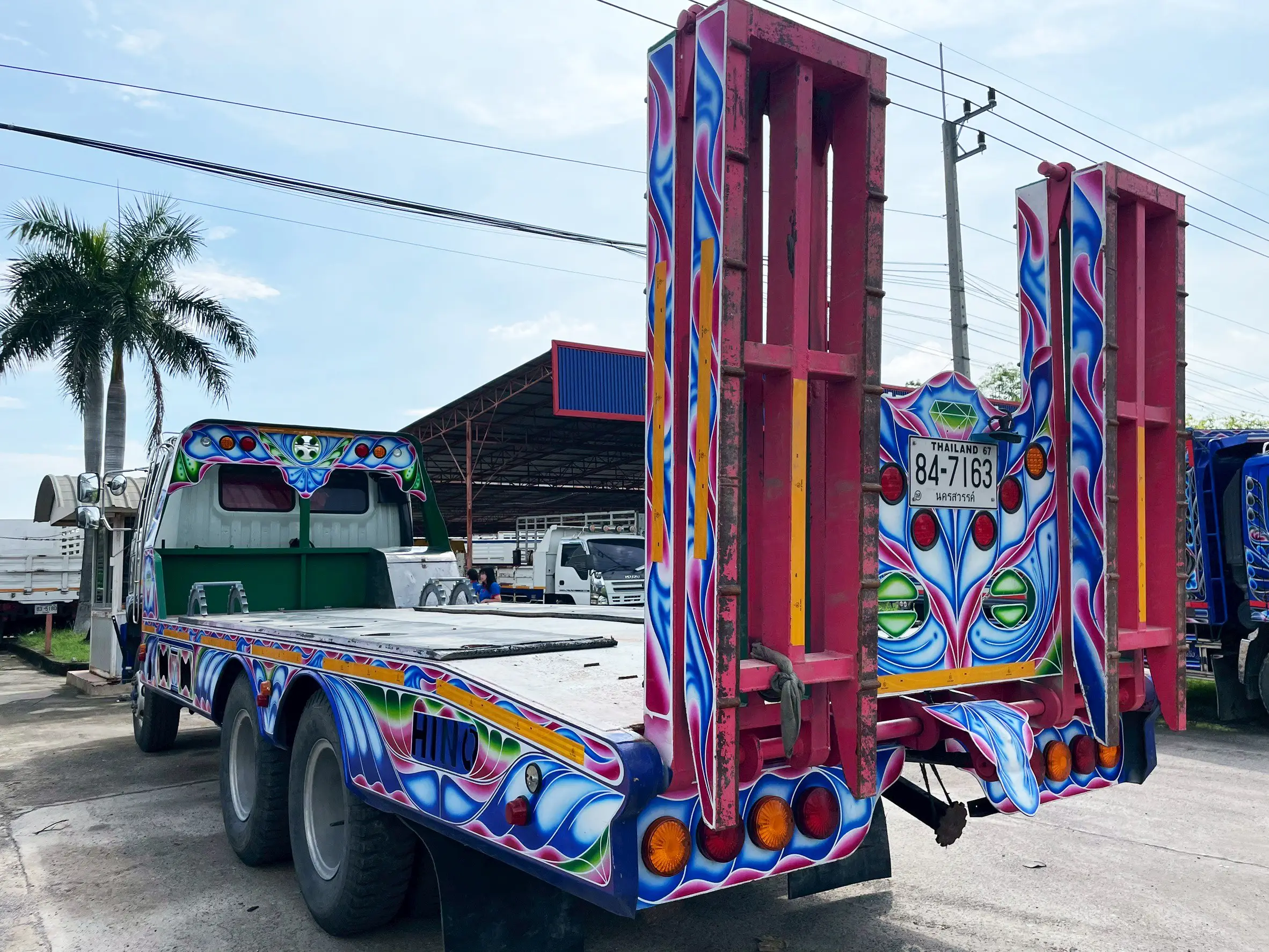 10 ล้อท้ายลาด HINO FM3M 240 แรง ปี 39